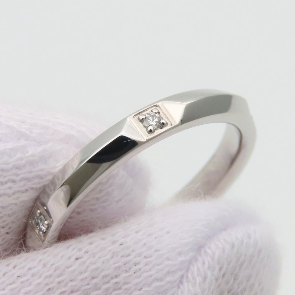 Tiffany & Co Ring Tru Band Diamond Platinum — view 7