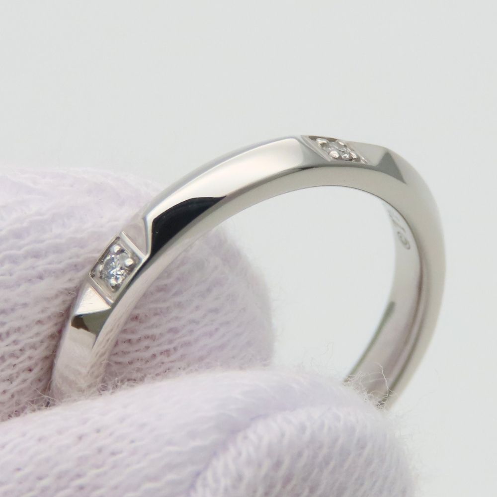 Tiffany & Co Ring Tru Band Diamond Platinum — view 8
