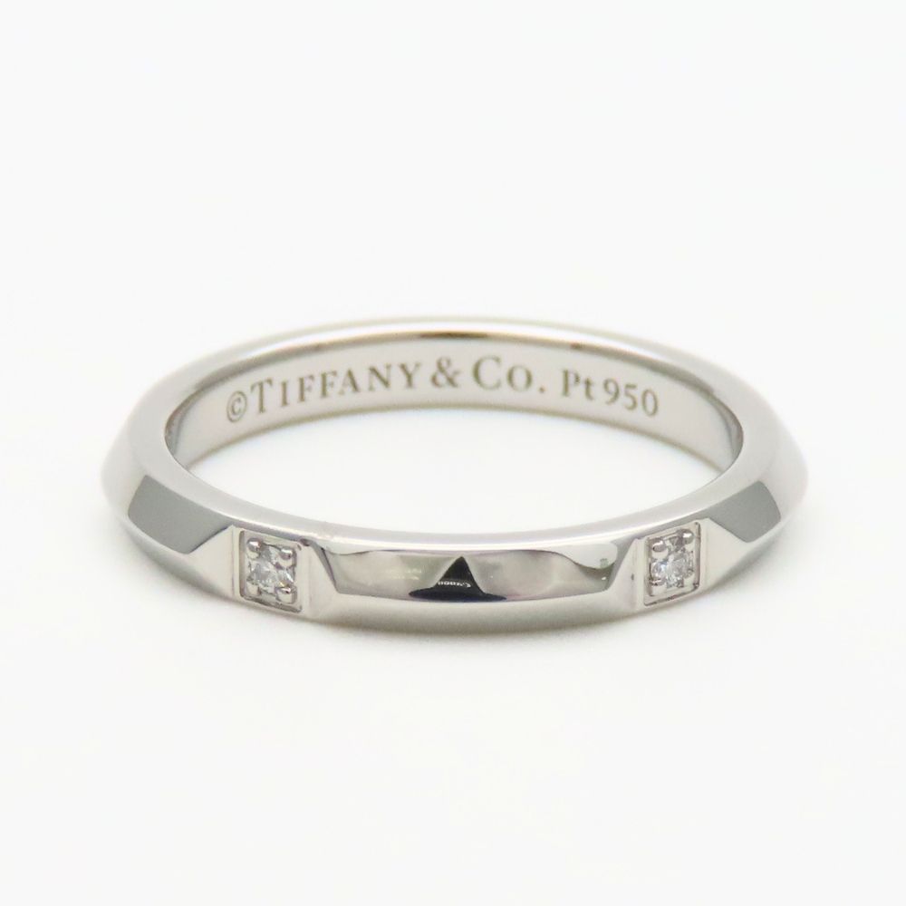 Tiffany & Co Ring Tru Band Diamond Platinum — view 2