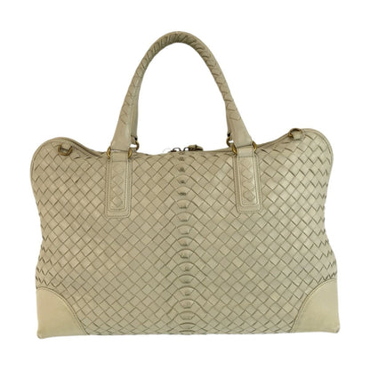 Bottega Veneta Intrecciato Ivory Vfedo Shoulder Bag — view 2