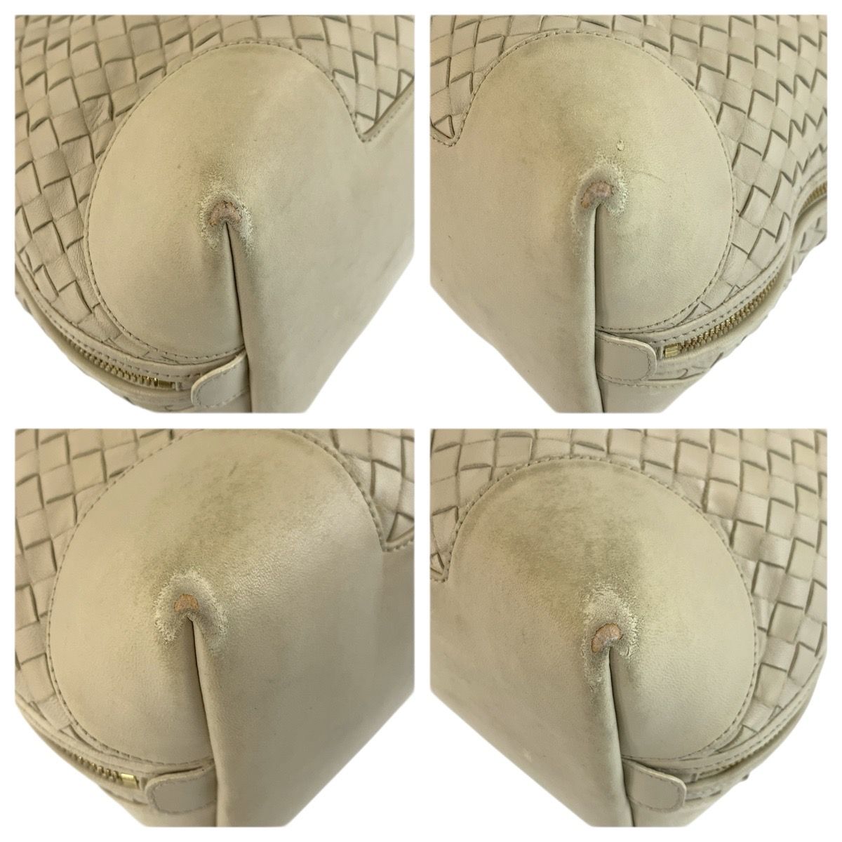 Bottega Veneta Intrecciato Ivory Vfedo Shoulder Bag — view 4