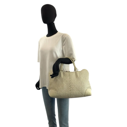 Bottega Veneta Intrecciato Ivory Vfedo Shoulder Bag — view 7