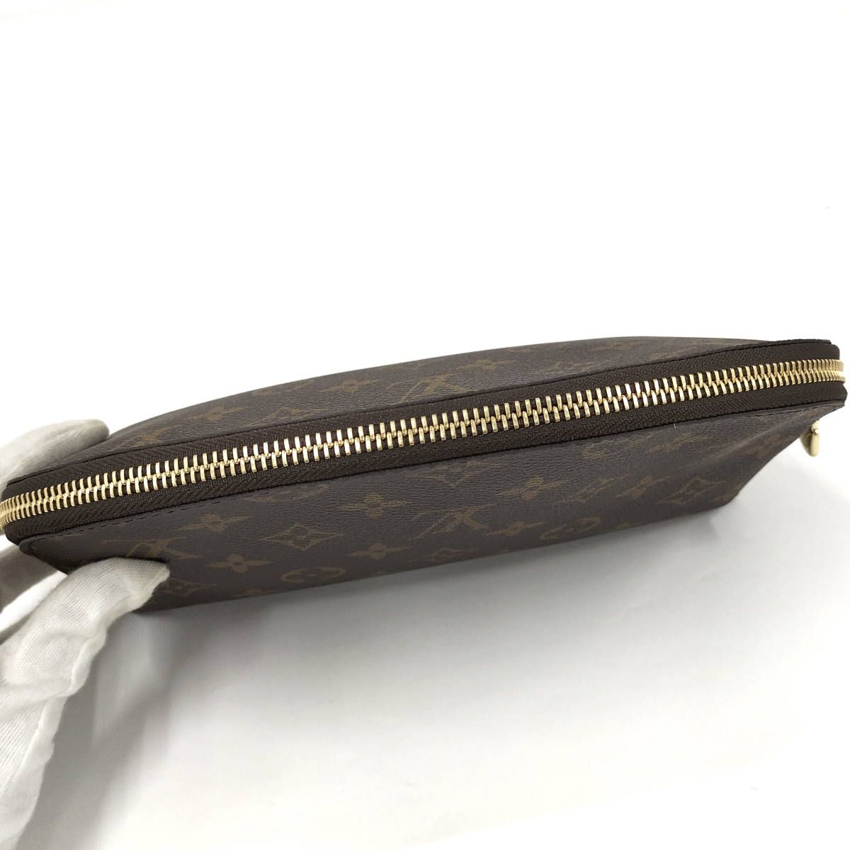 Louis Vuitton Makeup Pouch Pochette Cosmetic MM Monogram — view 5