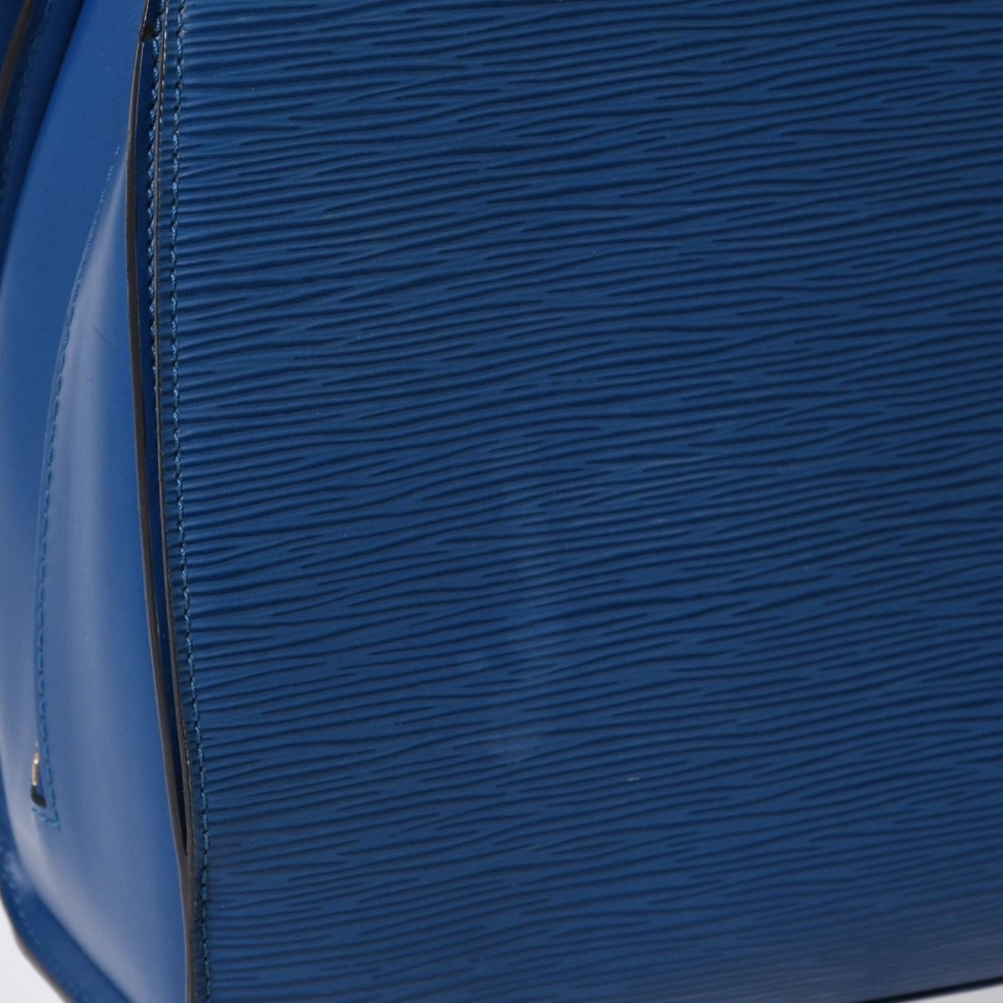 Louis Vuitton Pont Neuf Handbag Epi Leather Blue Gold — view 5