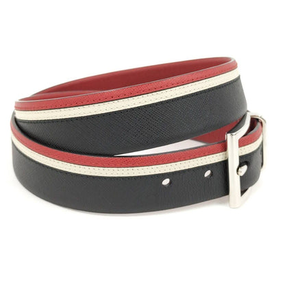 Prada Belt Leather Belts Black — view 4