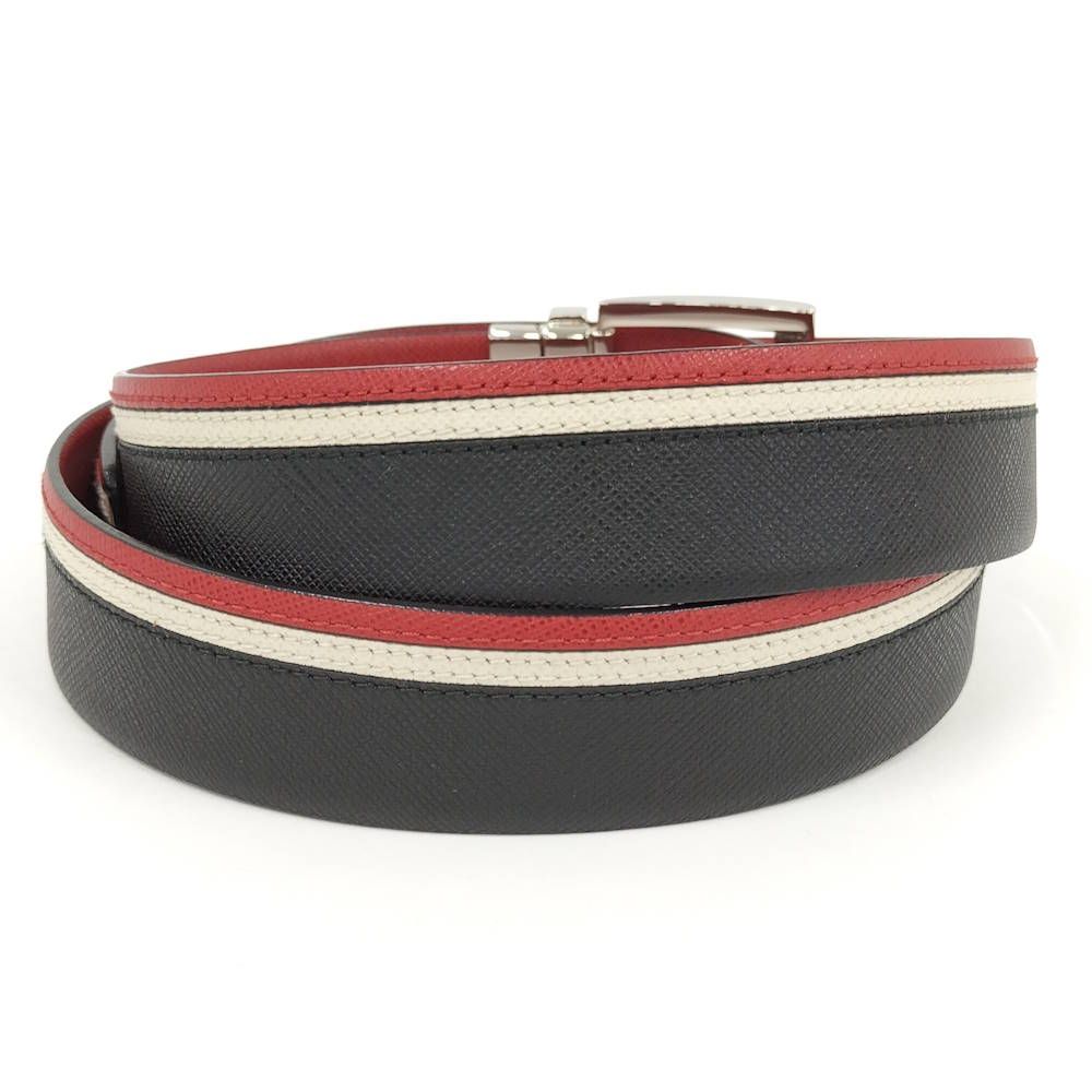 Prada Belt Leather Belts Black — view 3