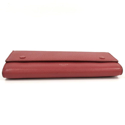 Celine Wallet Leather Red — view 5