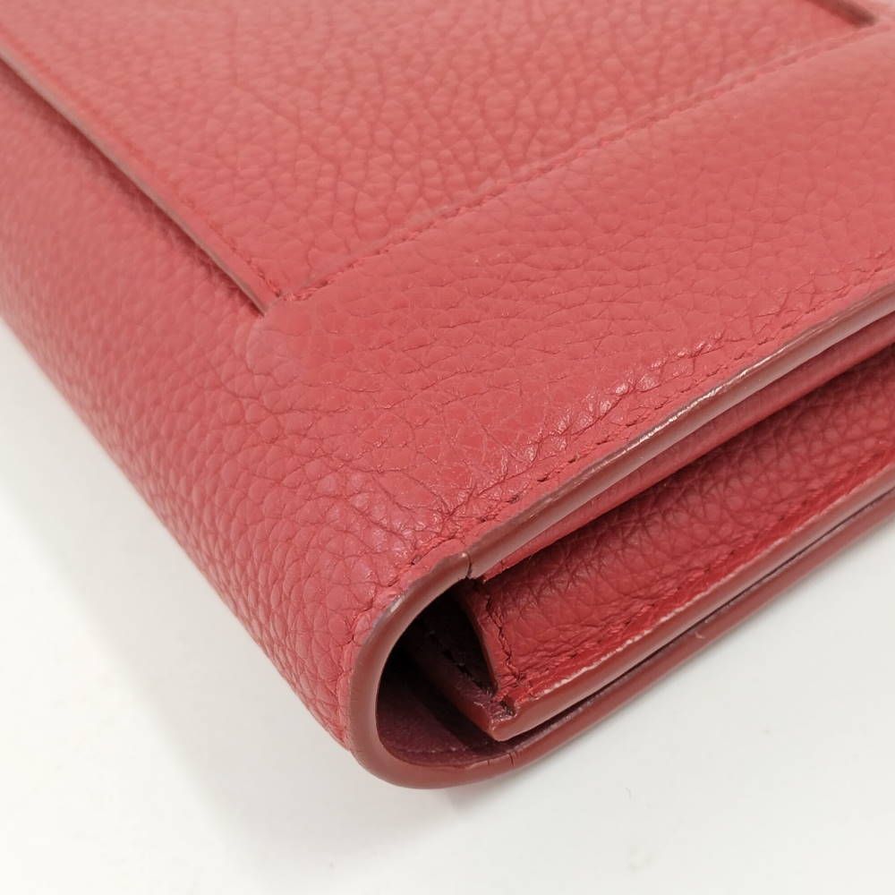 Celine Wallet Leather Red — view 4