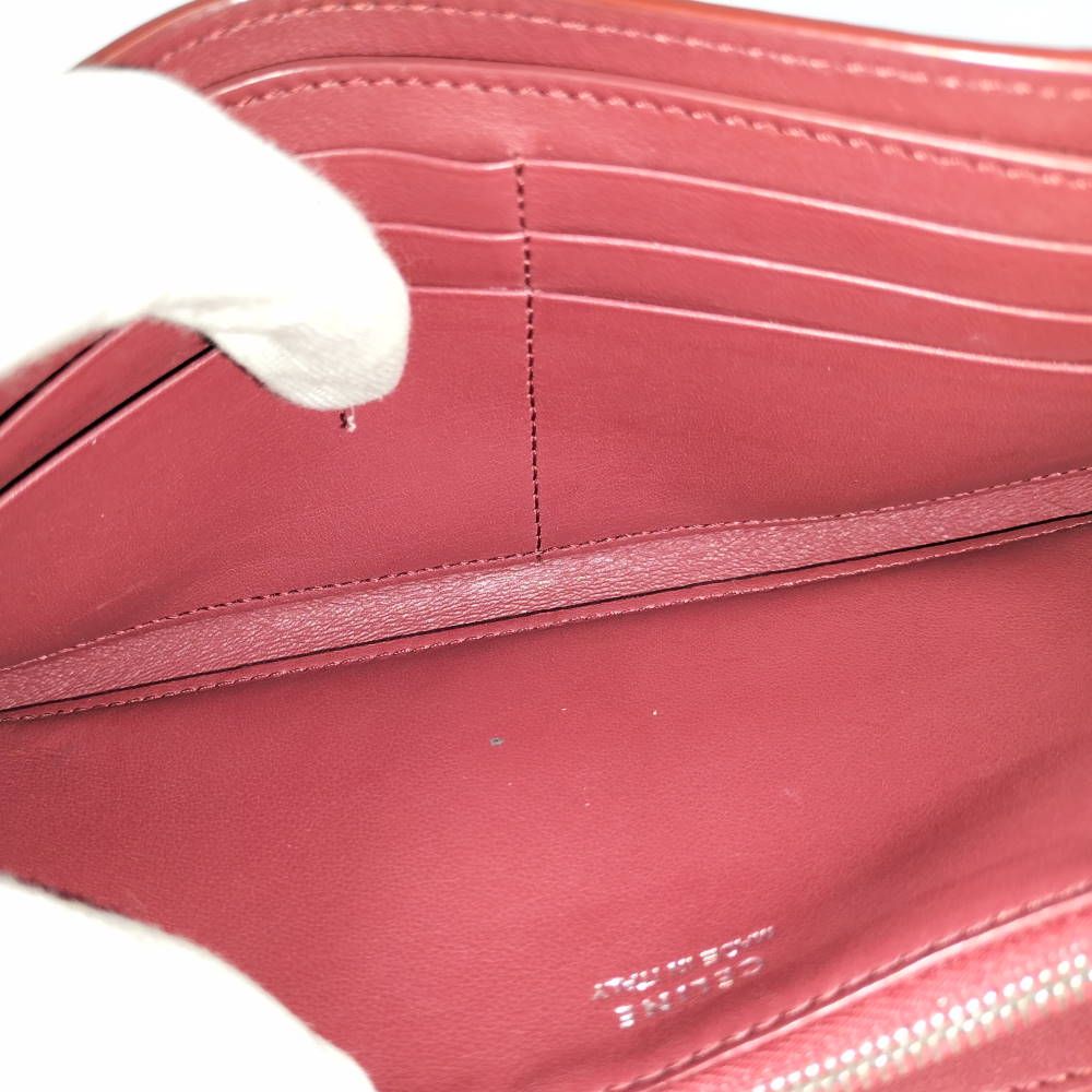 Celine Wallet Leather Red — view 8