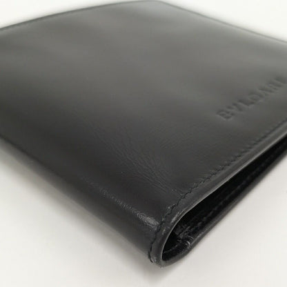 Bvlgari Bifold Wallet Leather Black — view 4