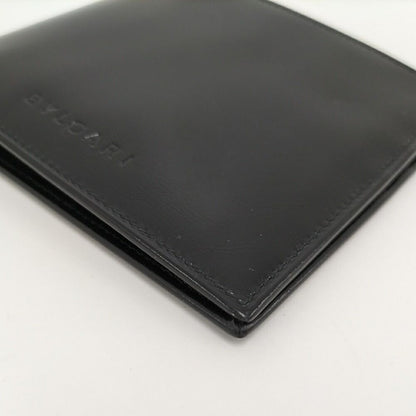 Bvlgari Bifold Wallet Leather Black — view 5