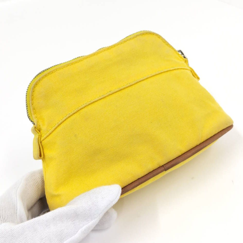 Hermes Bo Tall Pouch Mini Yellow — view 7