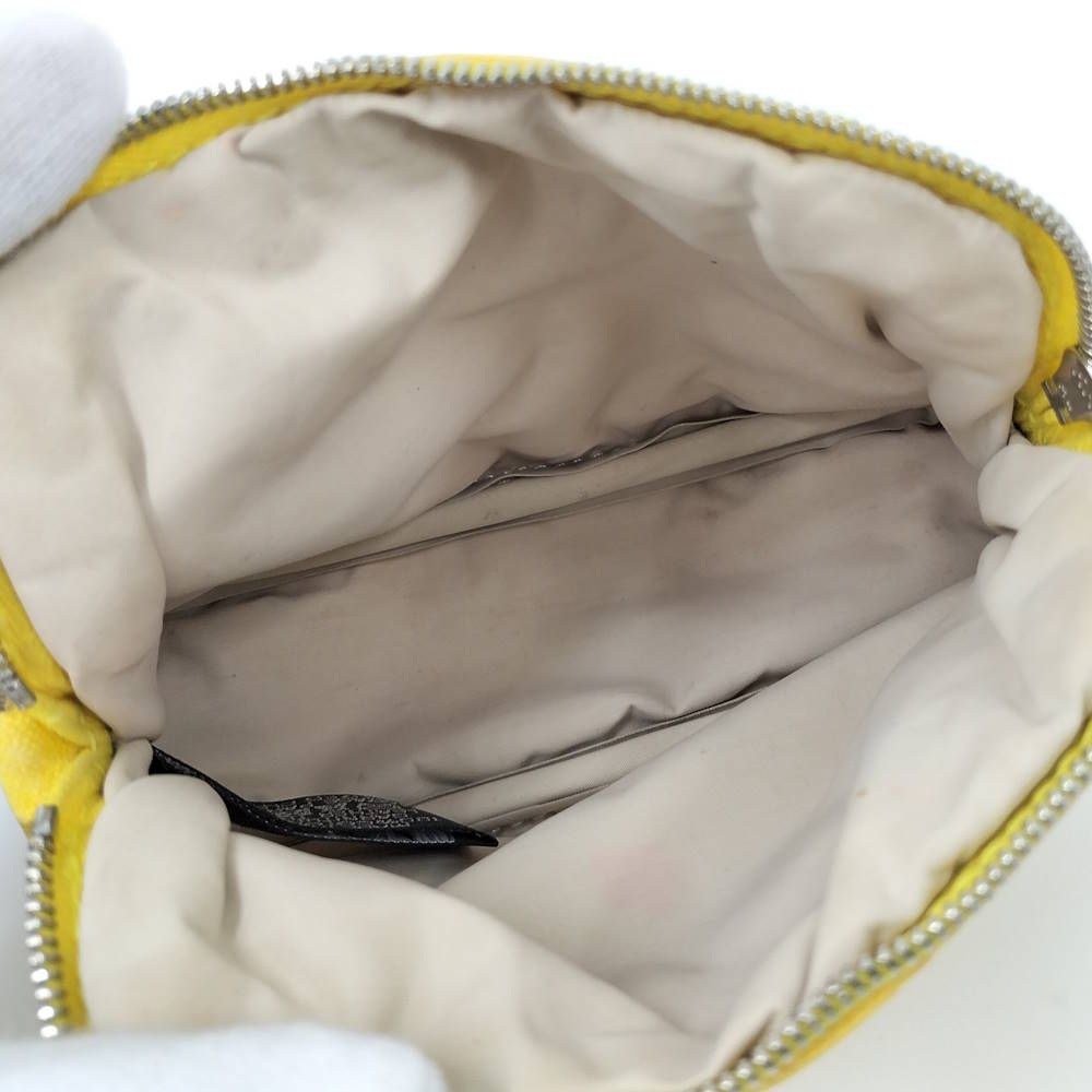 Hermes Bo Tall Pouch Mini Yellow — view 9