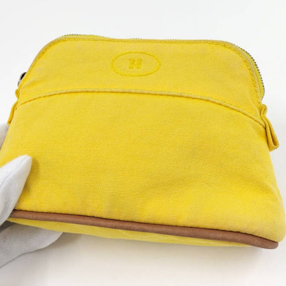 Hermes Bo Tall Pouch Mini Yellow — view 8
