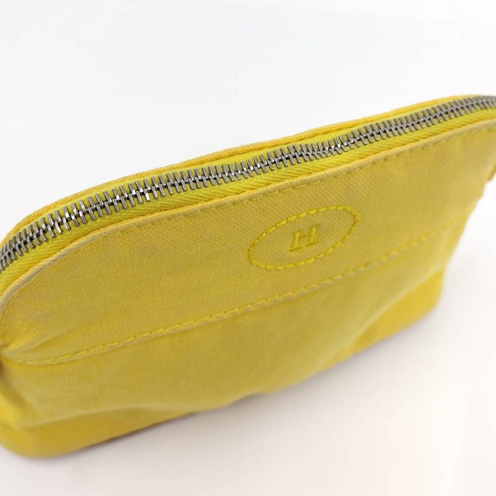 Hermes Bo Tall Pouch Mini Yellow — view 5