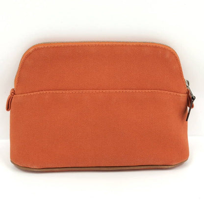 Hermes Bo Tall Pouch 20 Mini Canvas Orange — view 2