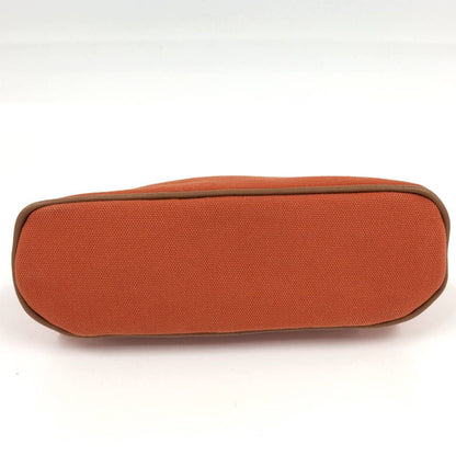 Hermes Bo Tall Pouch 20 Mini Canvas Orange — view 5