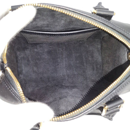 Celine Bag Cuir Triomphe Small Boston Leather Black — view 9