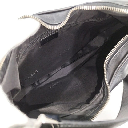 Gucci Hobo Shoulder Bag Leather Black — view 9