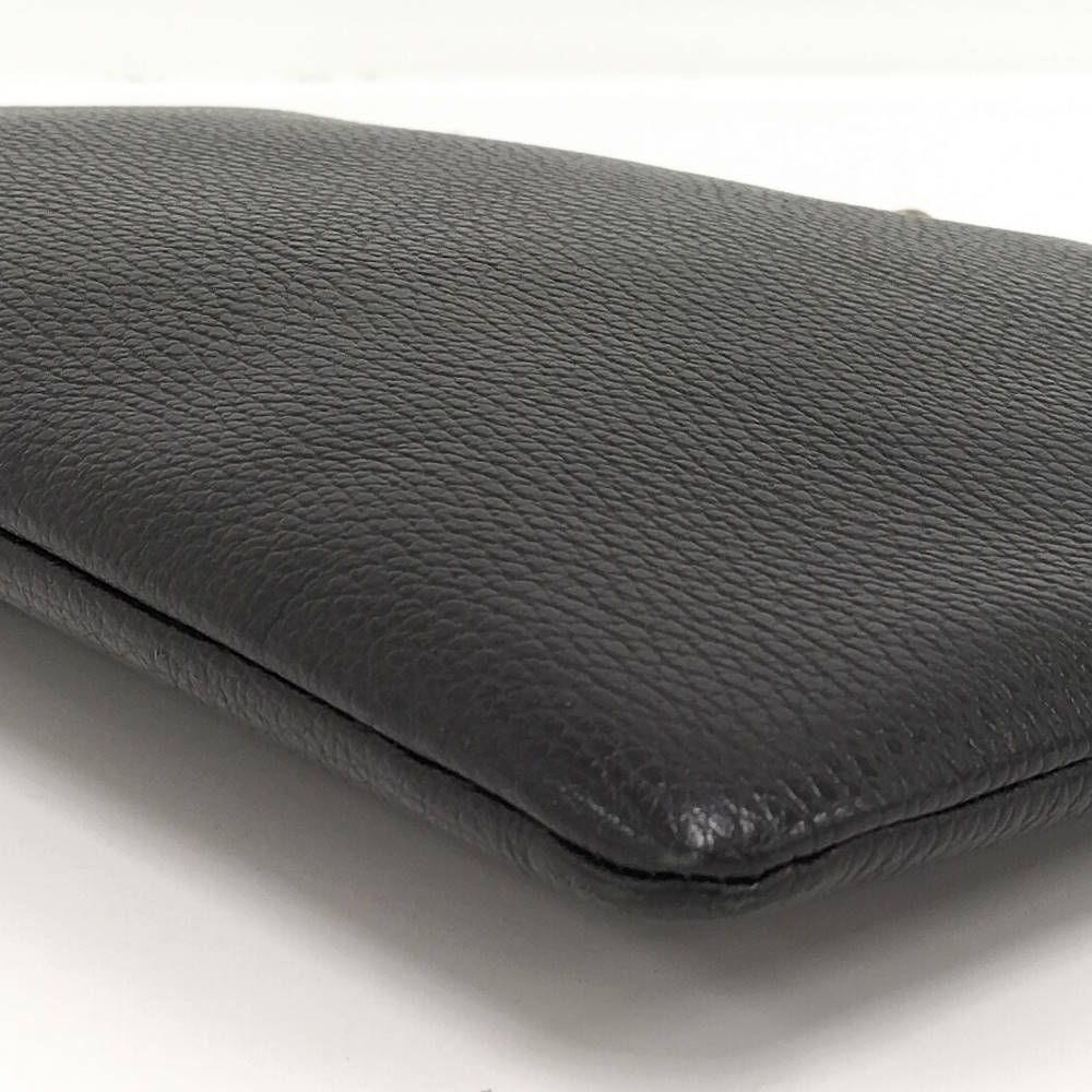 Gucci Bamboo Clutch Leather Black — view 5