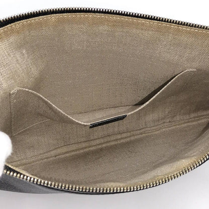 Gucci Bamboo Clutch Leather Black — view 9