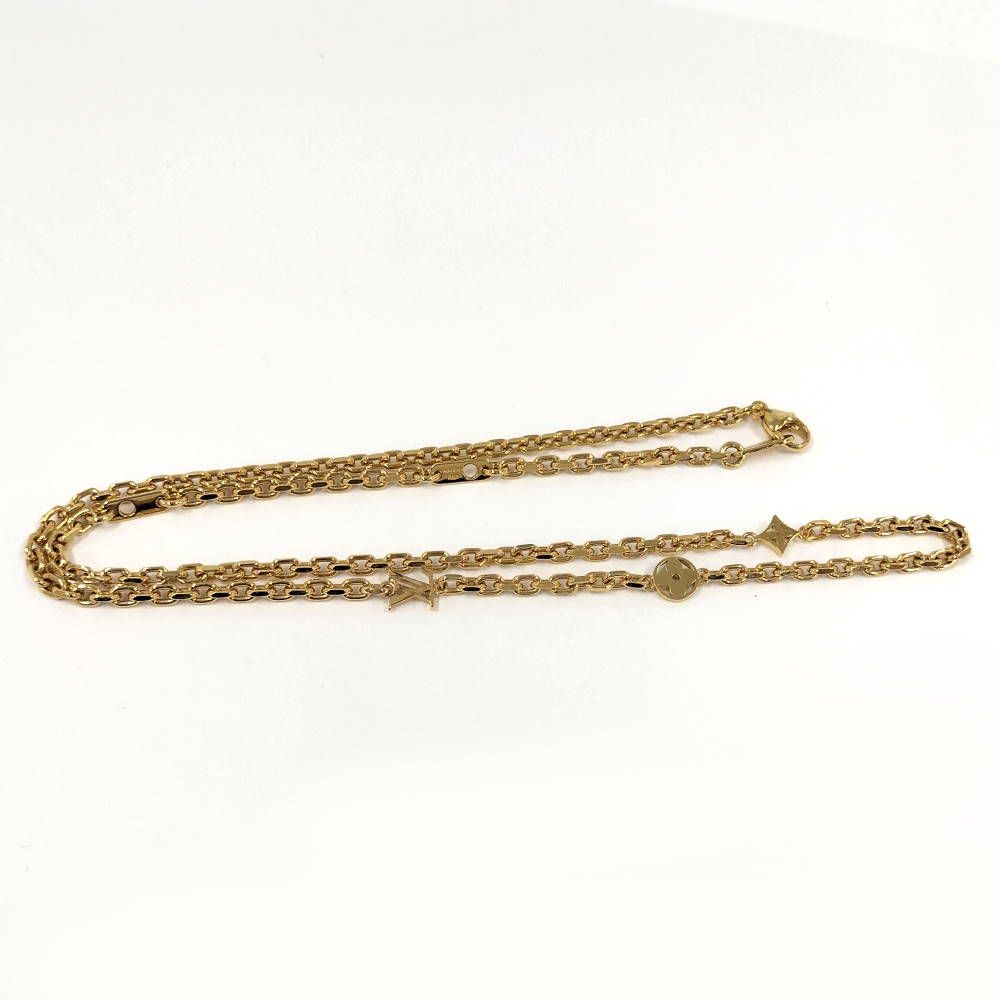 Louis Vuitton LV Yours Necklace Plated Gold — view 3