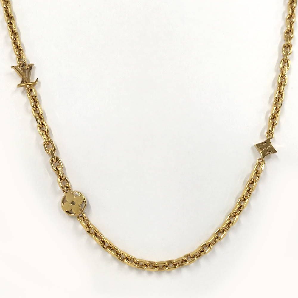 Louis Vuitton LV Yours Necklace Plated Gold