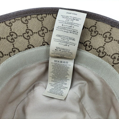 Gucci Hat GG Canvas Beige M 58 cm — view 7