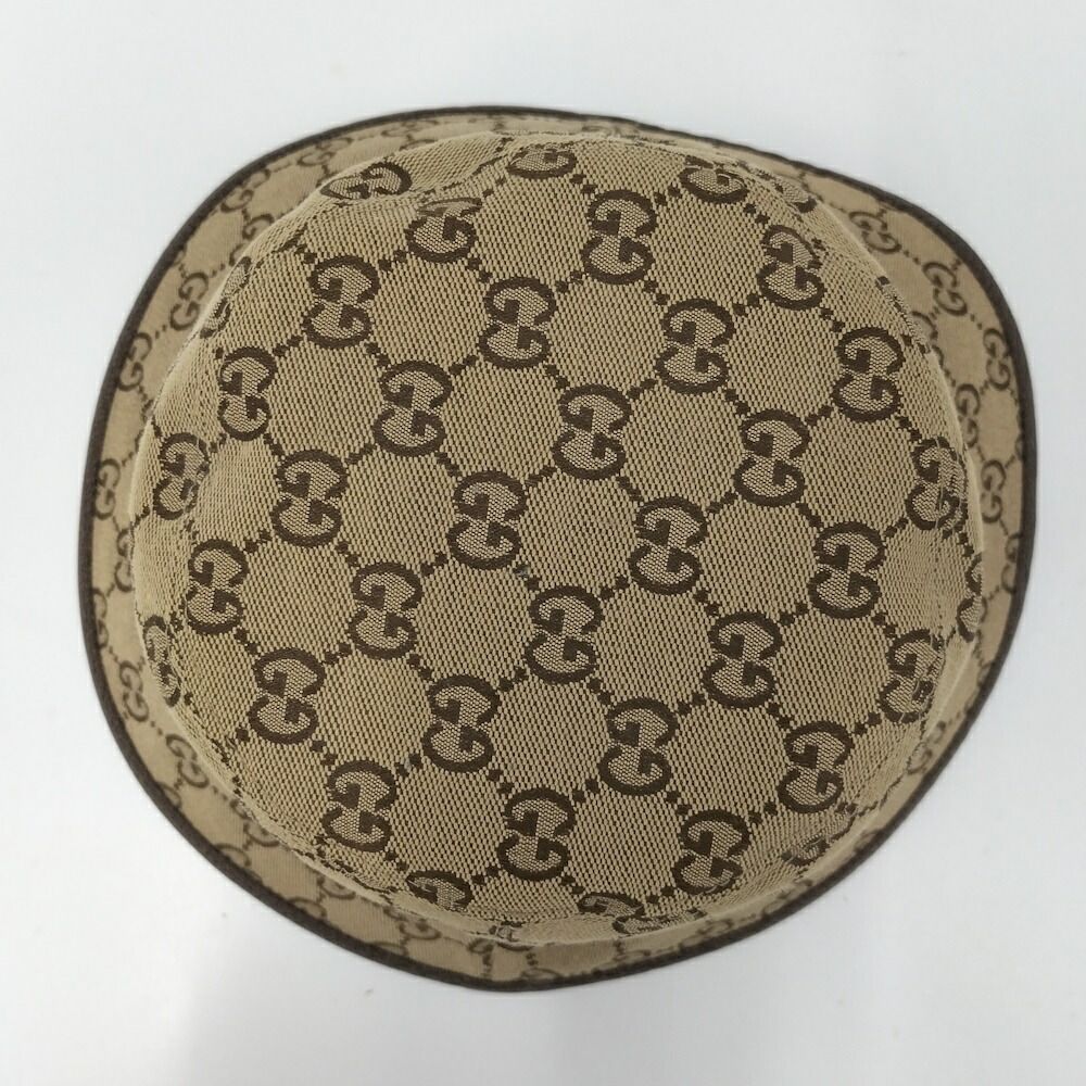 Gucci Hat GG Canvas Beige M 58 cm — view 5