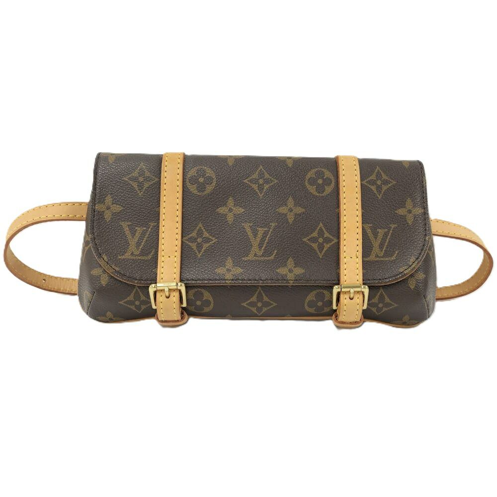 Louis Vuitton Pochette Marais le Shoulder Bag Monogram Brown