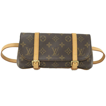 Louis Vuitton Pochette Marais le Shoulder Bag Monogram Brown
