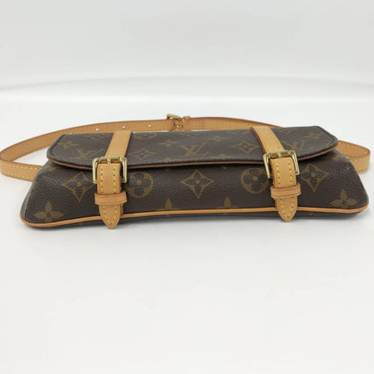 Louis Vuitton Pochette Marais le Shoulder Bag Monogram Brown — view 4