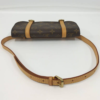 Louis Vuitton Pochette Marais le Shoulder Bag Monogram Brown — view 7