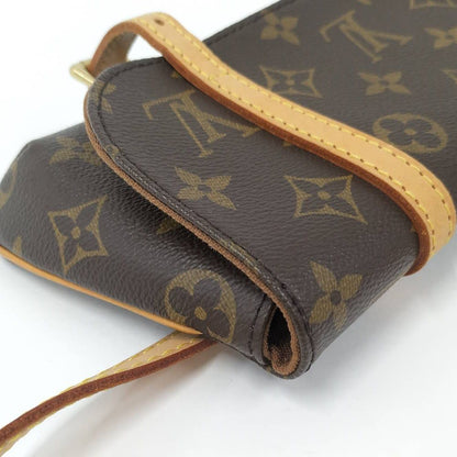 Louis Vuitton Pochette Marais le Shoulder Bag Monogram Brown — view 6