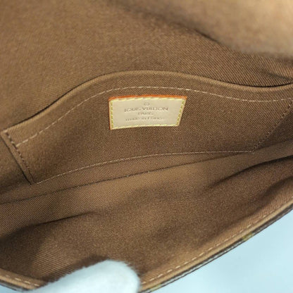 Louis Vuitton Pochette Marais le Shoulder Bag Monogram Brown — view 9