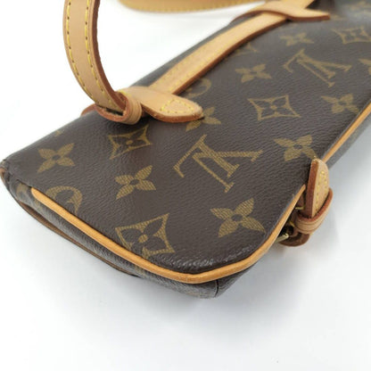 Louis Vuitton Pochette Marais le Shoulder Bag Monogram Brown — view 5