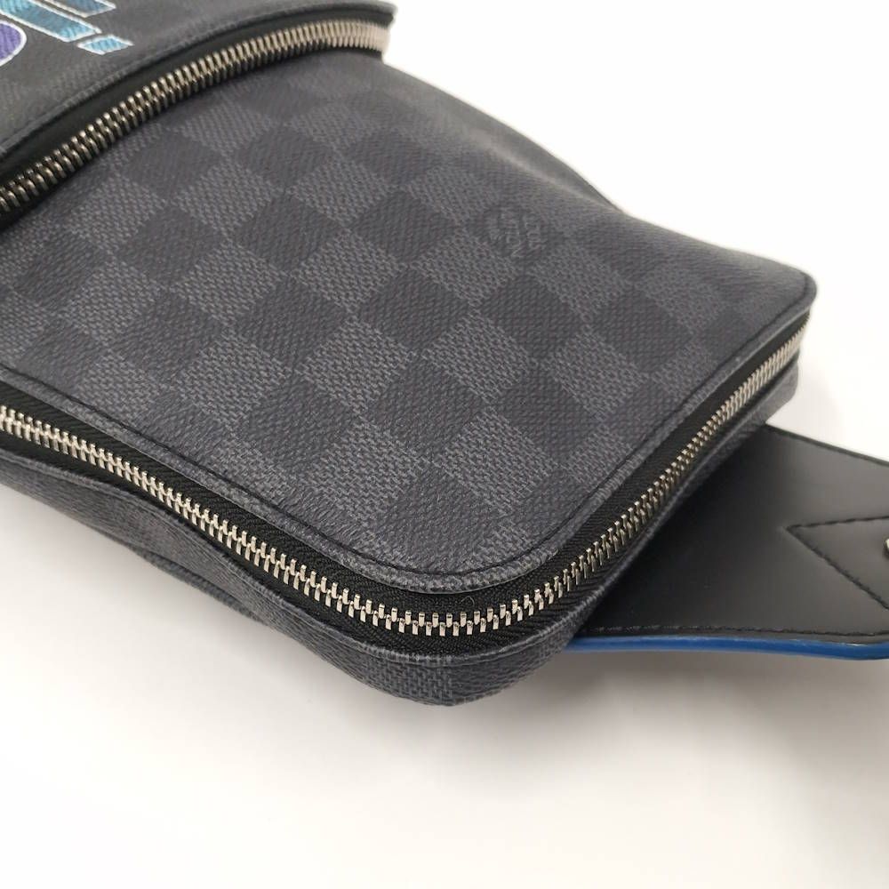 Louis Vuitton Avenue Sling Bag Damier Graphite — view 6