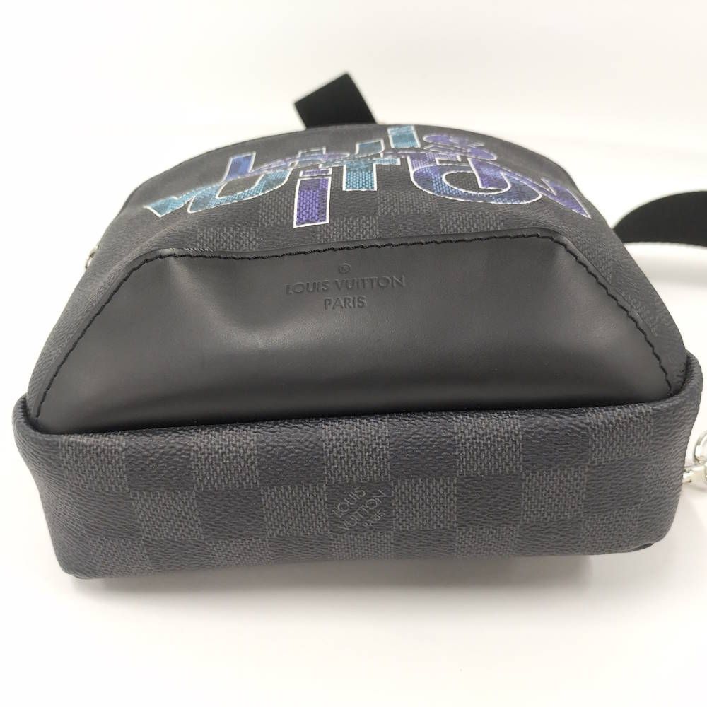 Louis Vuitton Avenue Sling Bag Damier Graphite — view 4