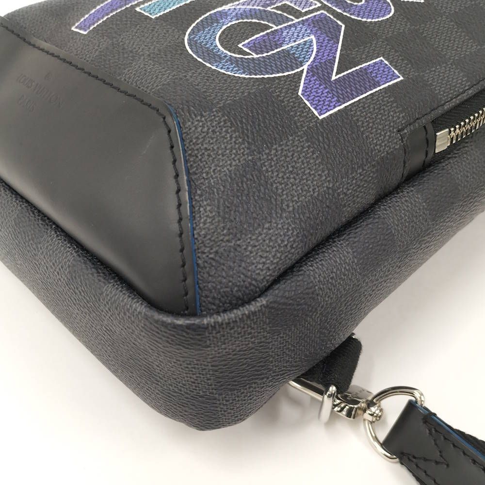 Louis Vuitton Avenue Sling Bag Damier Graphite — view 5