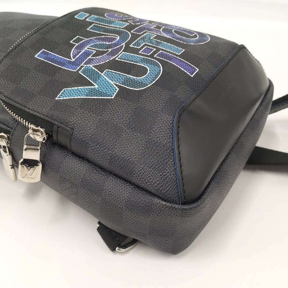 Louis Vuitton Avenue Sling Bag Damier Graphite — view 3