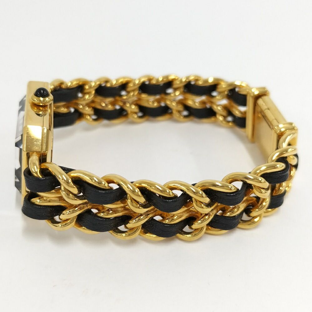 Chanel Watch Premier M Leather Chain Quartz Black Dial — view 4