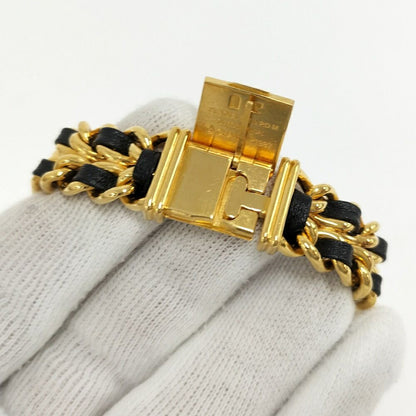 Chanel Watch Premier M Leather Chain Quartz Black Dial — view 6