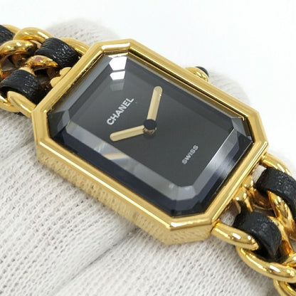 Chanel Watch Premier M Leather Chain Quartz Black Dial — view 7