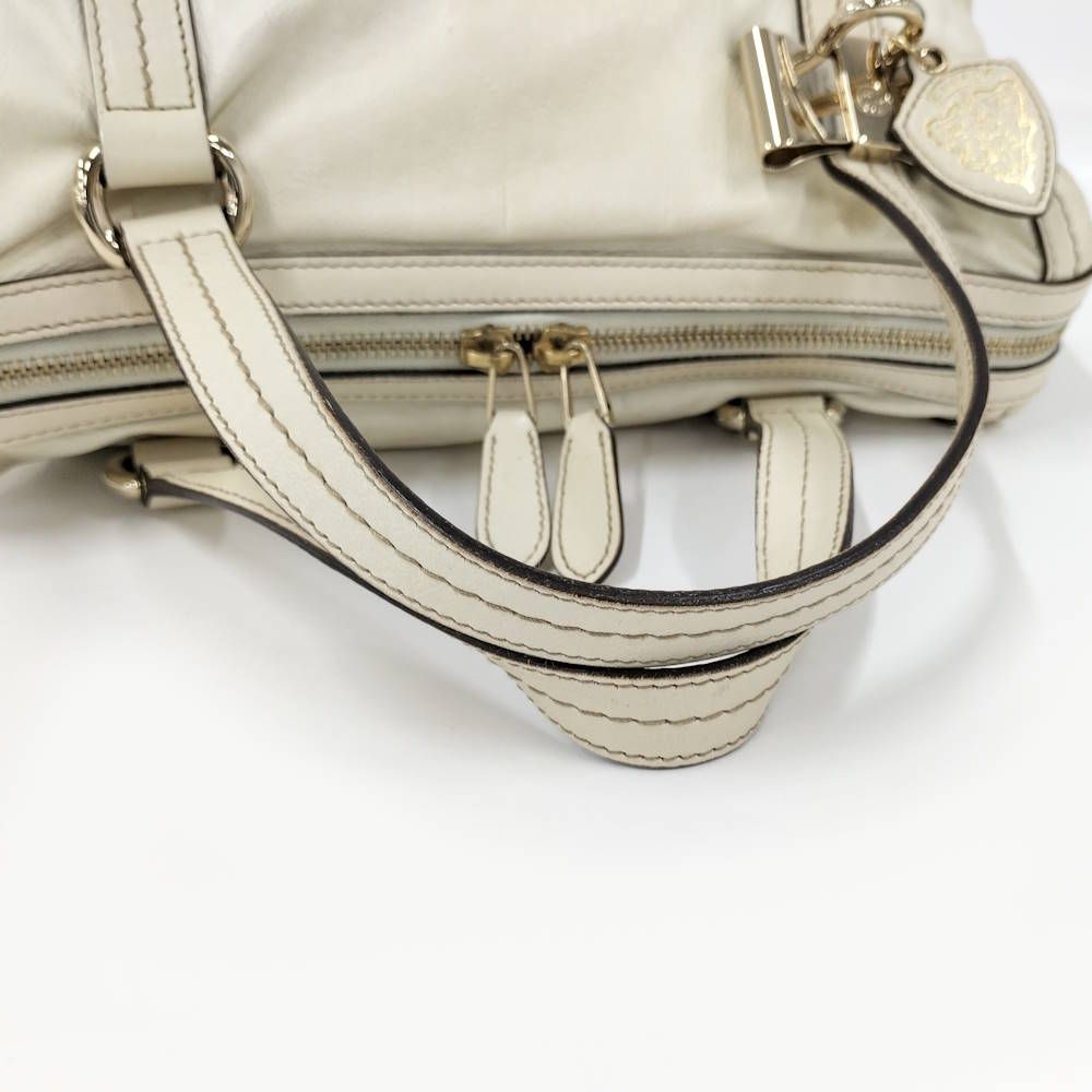 Gucci Handbag Duquessa Leather Ivory — view 4