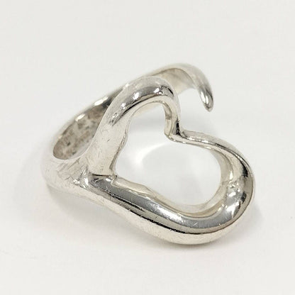 Tiffany & Co Open Heart Ring Elsa Peretti Silver