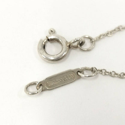 Tiffany & Co Necklace Triple Open Heart Elsa Peretti Silver — view 8