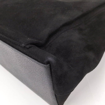 Gucci Bag Bamboo Suede Black — view 3