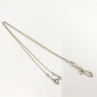 Tiffany & Co Necklace Elsa Peretti Motif Silver — view 4