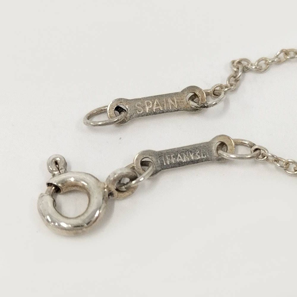 Tiffany & Co Necklace Elsa Peretti Motif Silver — view 7