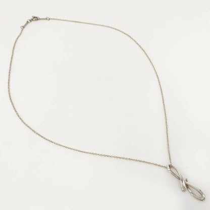 Tiffany & Co Necklace Elsa Peretti Motif Silver — view 5